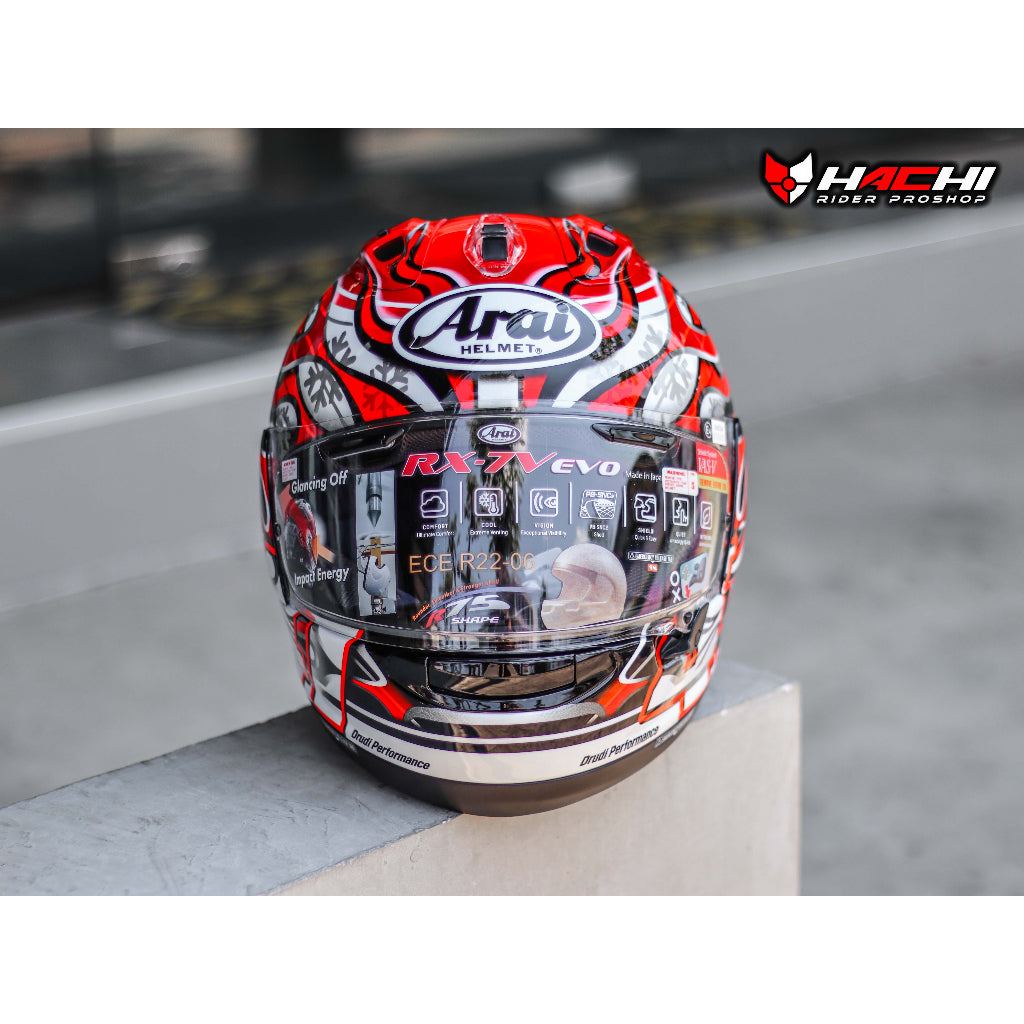 ARAI RX-7V EVO - HAGA GP (Limited Edition) 🔥💯